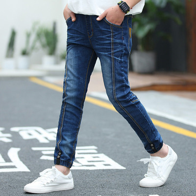 Modern gyerekfarmer fiúknak rugalmas derékkal