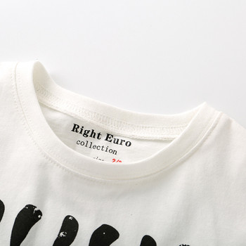 T-shirt Unisex σε μαύρο και άσπρο με εκτύπωση