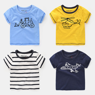 Детска тениска за момчета в различни цветове и щампи