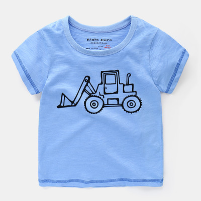 Gyermek póló fiúknak különböző színekben és mintázatokban