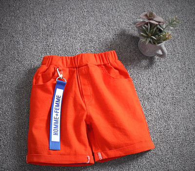 Alkalmi gyerek rövidnadrág elasztikus derékkal, többféle színben