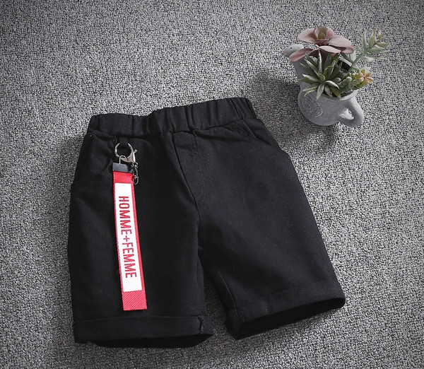 Alkalmi gyerek rövidnadrág elasztikus derékkal, többféle színben