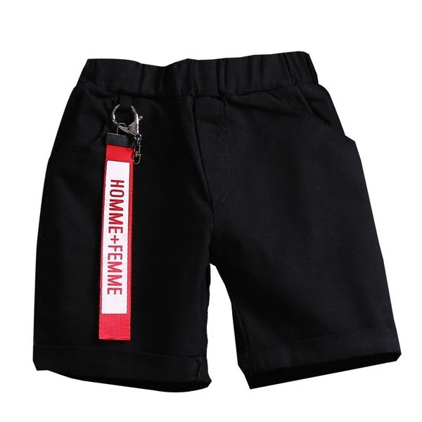 Alkalmi gyerek rövidnadrág elasztikus derékkal, többféle színben