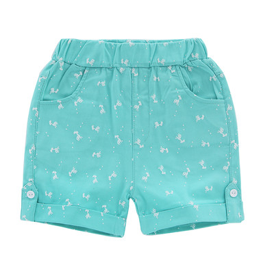 Pantaloni scurți pentru fete pentru copii cu talie elastică - două modele