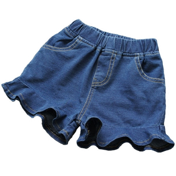 Gyerek rövidnadrág lányoknak rugalmas derékkal