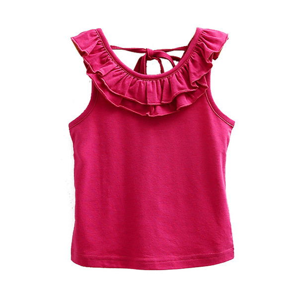 Παιδικό μπλουζάκι για κορίτσια δύο χρωμάτων 