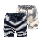 Alkalmi gyerek rövidnadrág fiúknak fehér és fekete színben