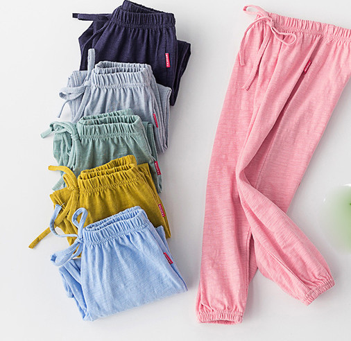 Gyermek vékony nadrág nyárra lányoknak - széles színválaszték