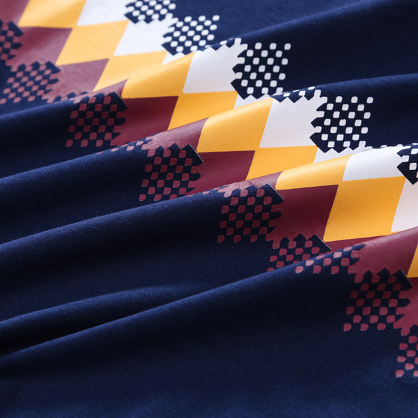 Férfi pamut póló típusú slim - fekete