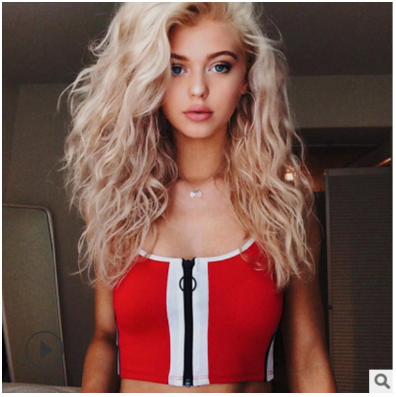 Sport-alkalmi női felső - rövid cipzáras modell