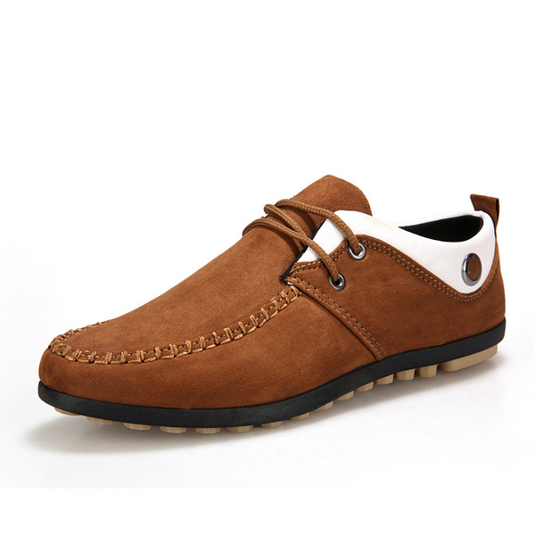 Férfi cipő külső varrással három színben - két modell