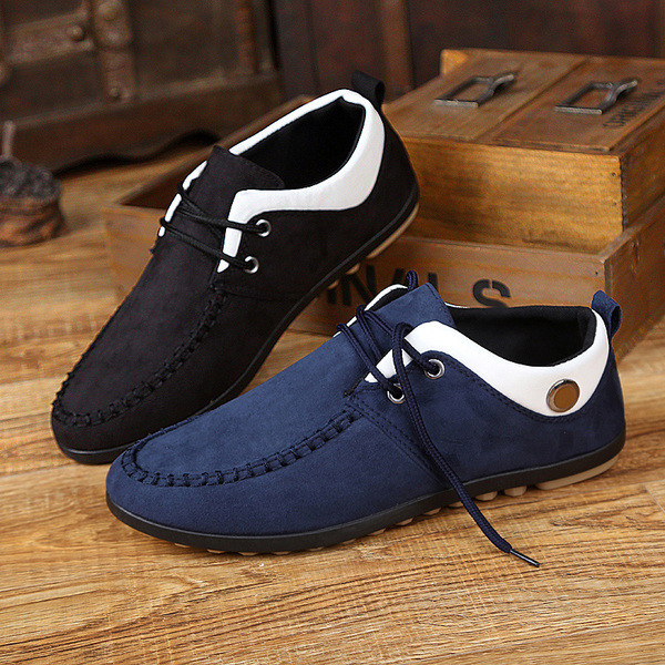 Férfi cipő külső varrással három színben - két modell