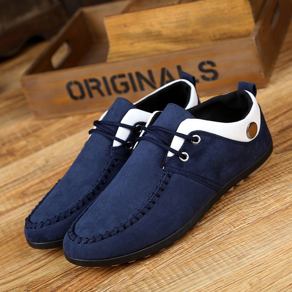 Férfi cipő külső varrással három színben - két modell