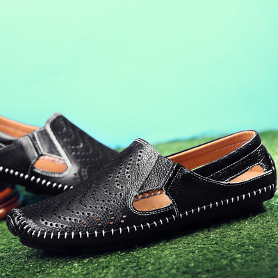 Stílusos férfi mokaszin - két modell több színben