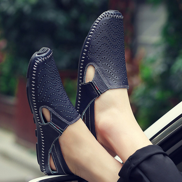 Stílusos férfi mokaszin - két modell több színben