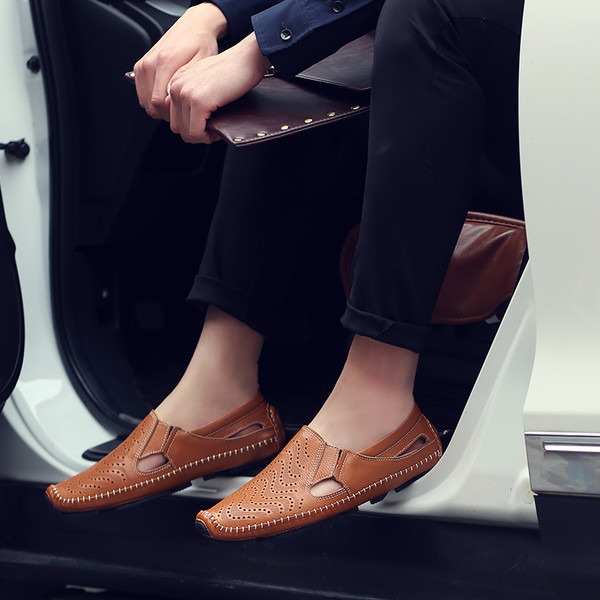 Stílusos férfi mokaszin - két modell több színben