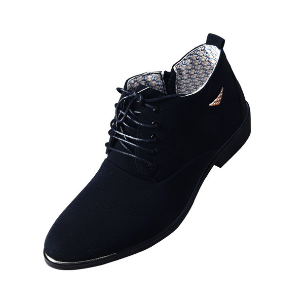 Elegáns férfi cipő fekete színben - három modell