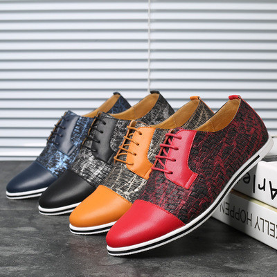 Modern férfi cipők különböző színekben