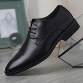 Eko bőrből készült férfi nyári cipő két színben