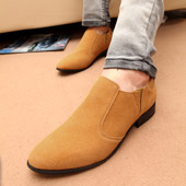 Férfi velúr cipő két színben