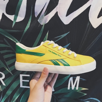 Πολύχρωμα αντρικά πάνινα παπούτσια για την άνοιξη / καλοκαίρι