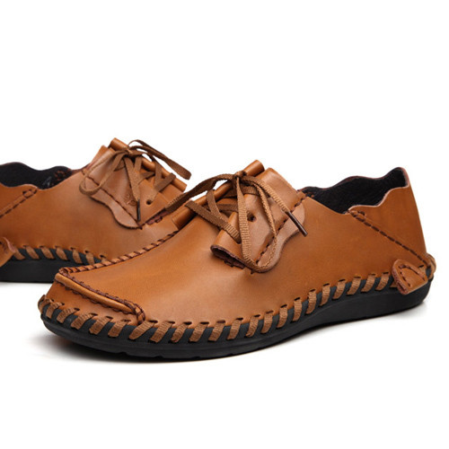 Férfi mokaszin több színben külső varrással