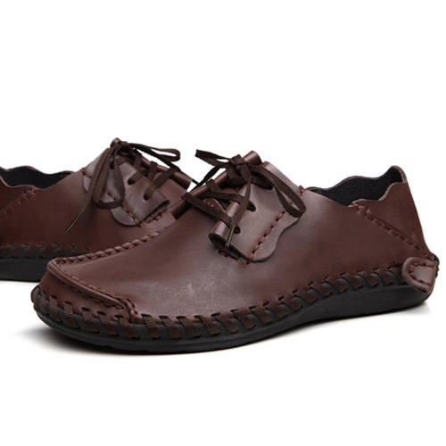 Férfi mokaszin több színben külső varrással