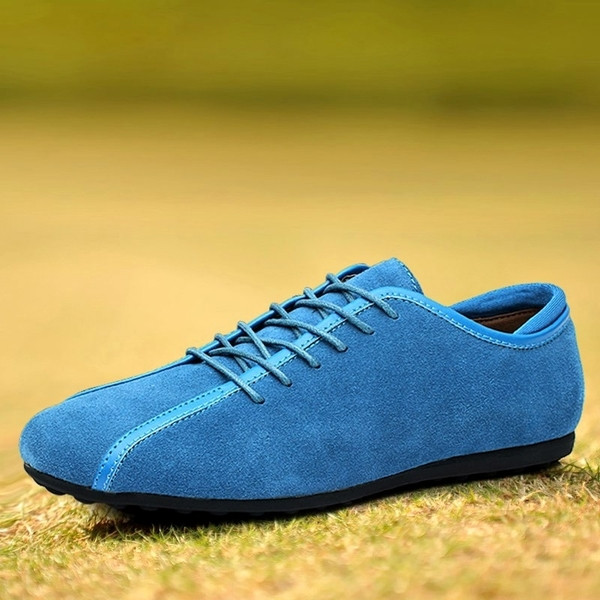 Férfi nyári cipő több színben velúrból