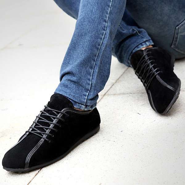 Férfi nyári cipő több színben velúrból