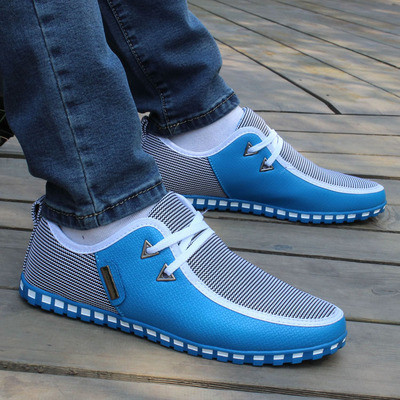 Lapos talpú nyári férfi cipő több színben