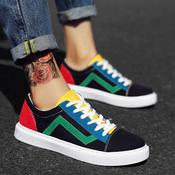 Légáteresztő szövet tornacipő férfiaknak