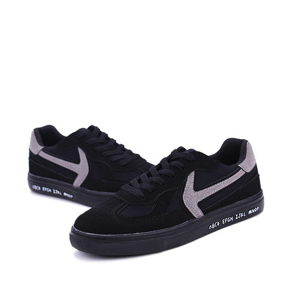 Férfi tornacipő fordított eco bőrrel