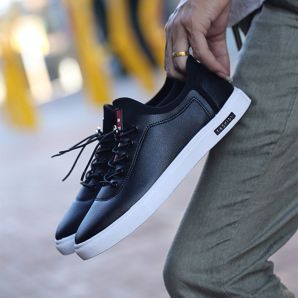 Férfi eco bőr cipő mindennapi használatra