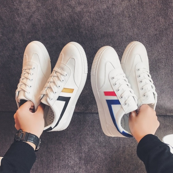 Férfi tornacipő - eco bőr