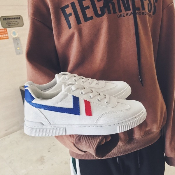 Férfi tornacipő - eco bőr