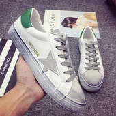 Modern férfi tornacipő eco bőrrel