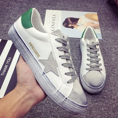 Modern férfi tornacipő eco bőrrel