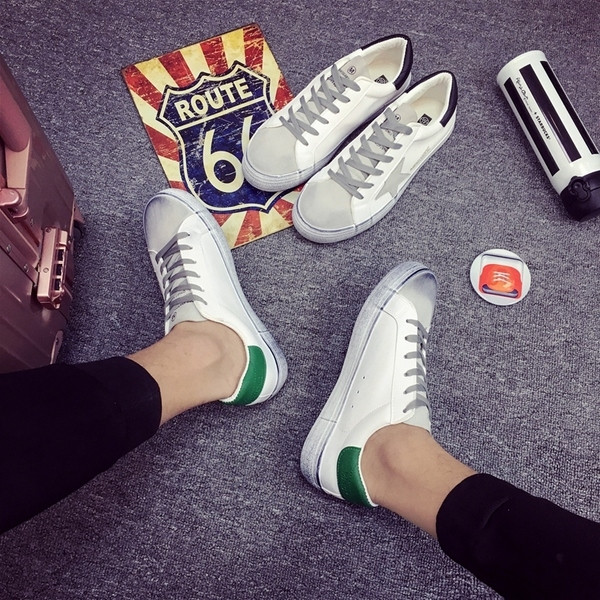 Modern férfi tornacipő eco bőrrel