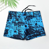 Férfi fürdőruha három színben úszósapkával