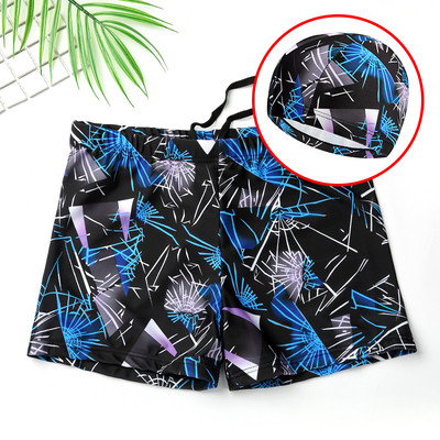 Férfi fürdőruha három színben úszósapkával