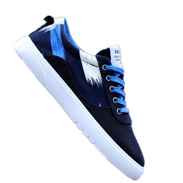 Férfi farmer tornacipő különböző irizáló mintákkal