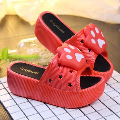 Női modern papucs többféle színben 3D díszítéssel