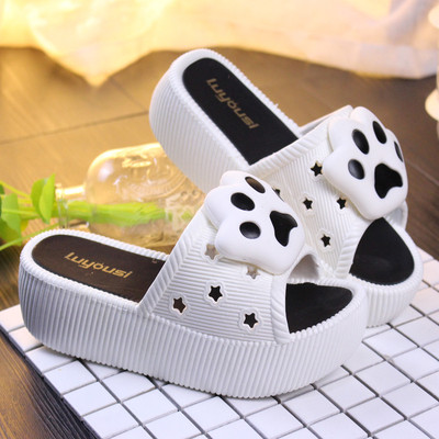 Női modern papucs többféle színben 3D díszítéssel