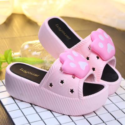 Női modern papucs többféle színben 3D díszítéssel