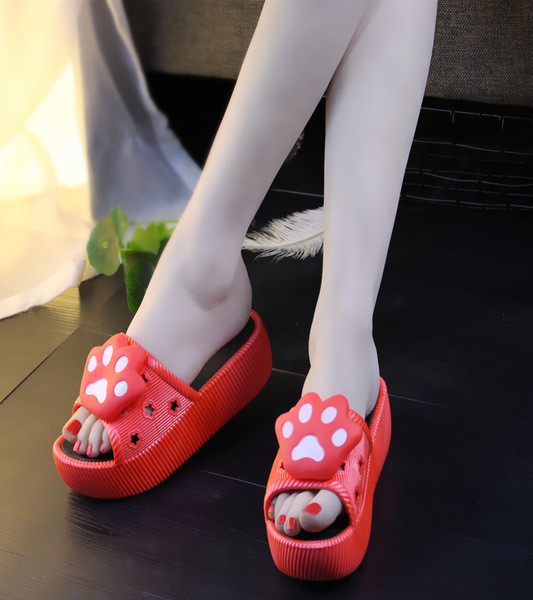 Női modern papucs többféle színben 3D díszítéssel