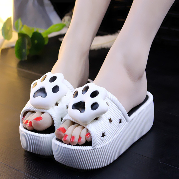 Női modern papucs többféle színben 3D díszítéssel