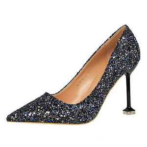 Női brokát cipő három modellben élénk színekben