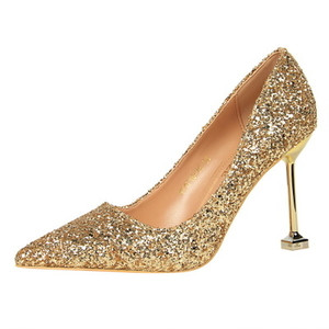 Női brokát cipő három modellben élénk színekben