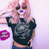 Női alkalmi póló különböző színekben és rátéttel