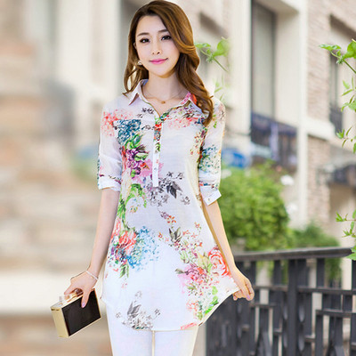 Női alkalmi színes ing, hosszú ujjal több színben